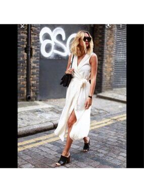 Robert Clergerie Black Leather Chunky Heel Mules